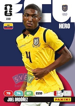 Joel Ordonez Ecuador Panini FIFA World Cup 2026 Adrenalyn XL #150
